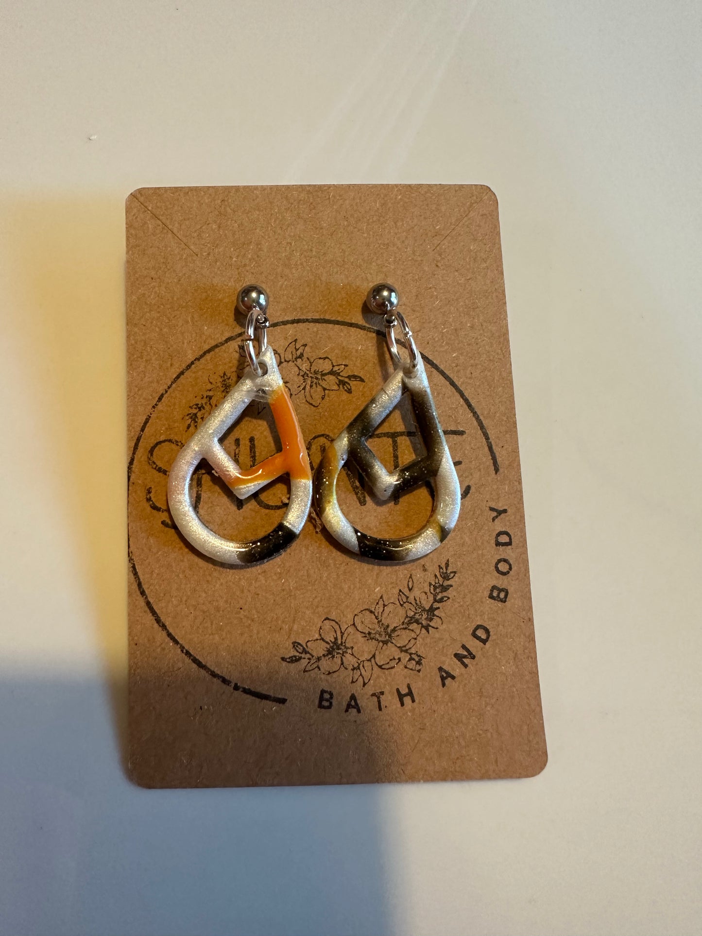 Polymer Clay Earrings- Fun Day