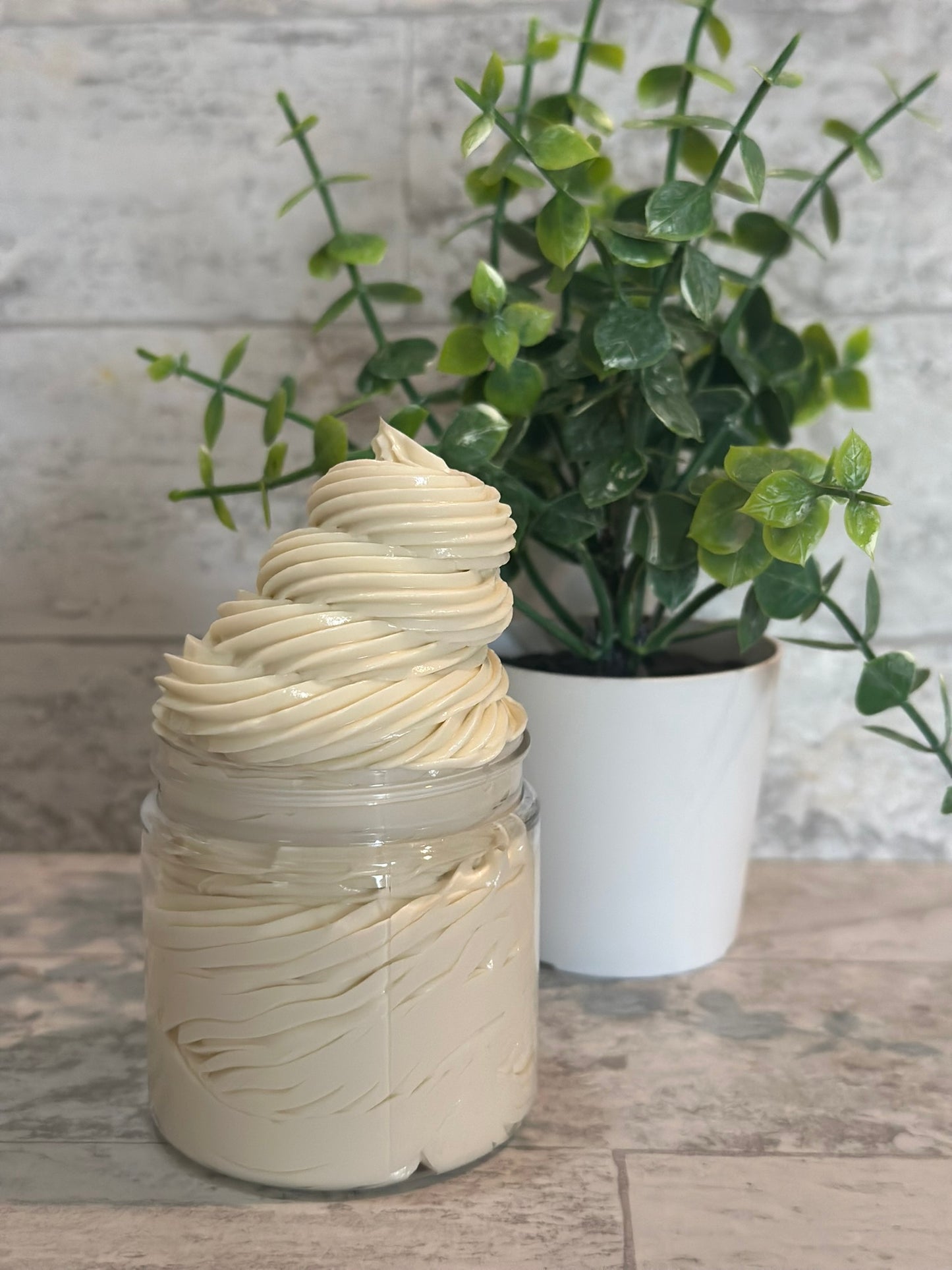 Triple Butter Body Cream Unscented for Sensitive Skin with HEMP & NEEM OIL & Vitamin E. Great for Eczema