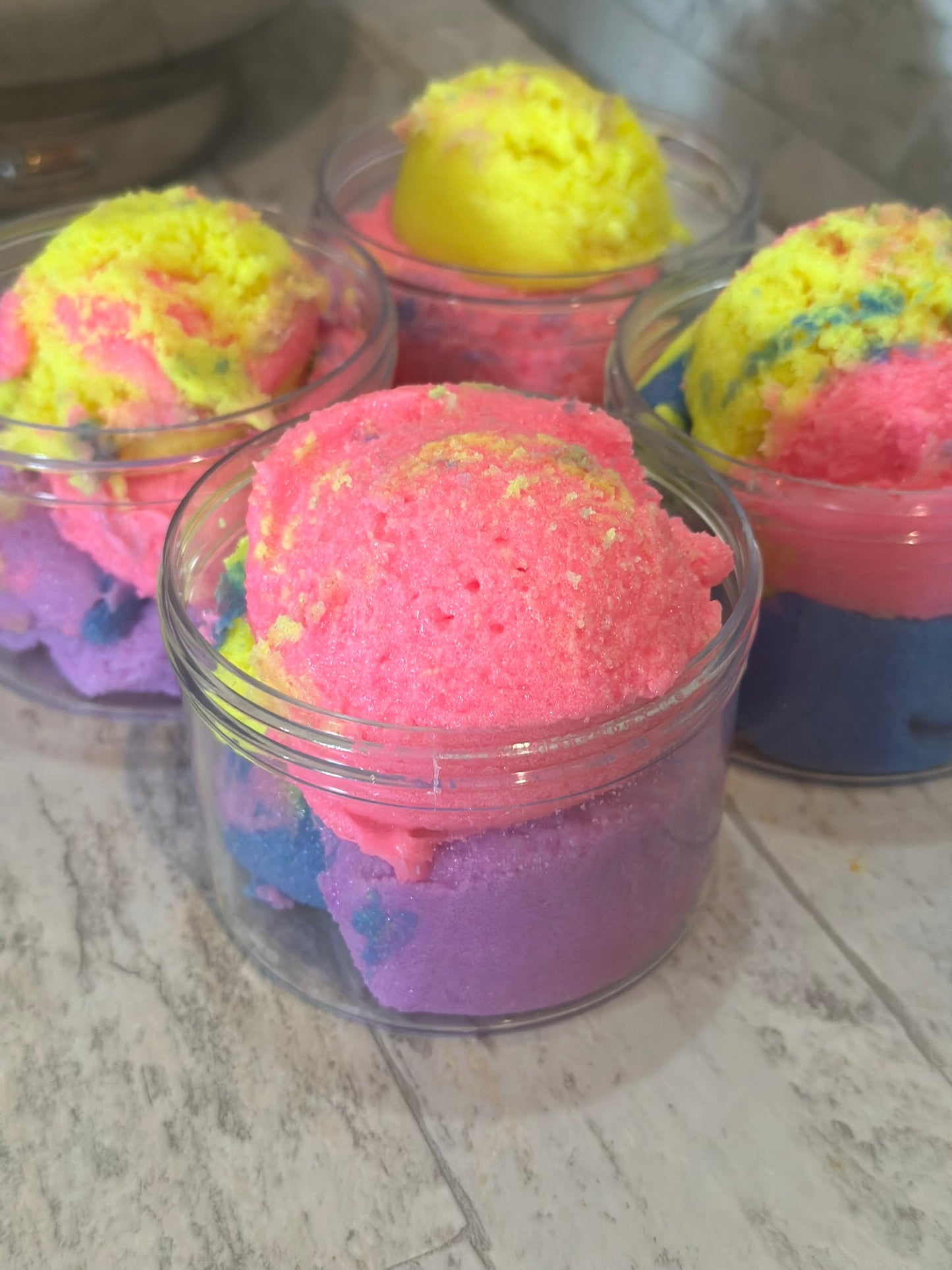 Lilac & Freesia Foaming Sugar Scrub