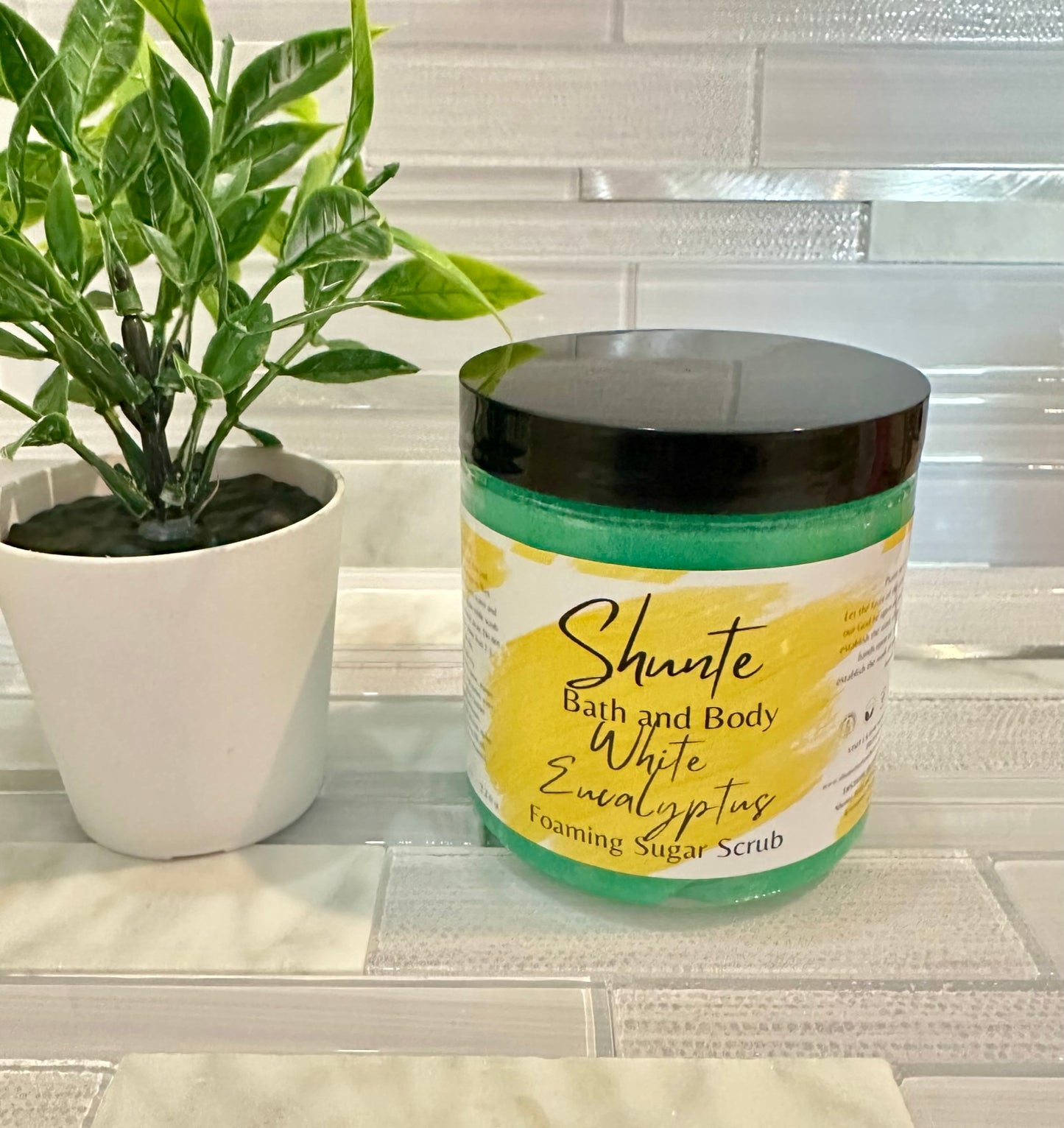 WHITE EUCALYPTUS Foaming Sugar Scrub