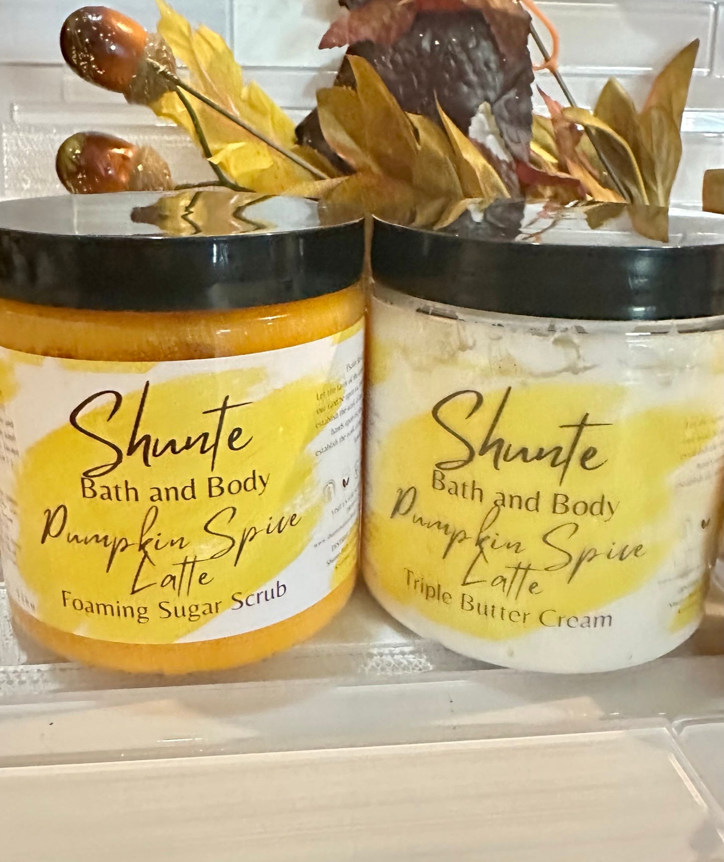 Limited Edition Fall Favorites Triple Butter Body Cream LARGE 8 OZ JAR