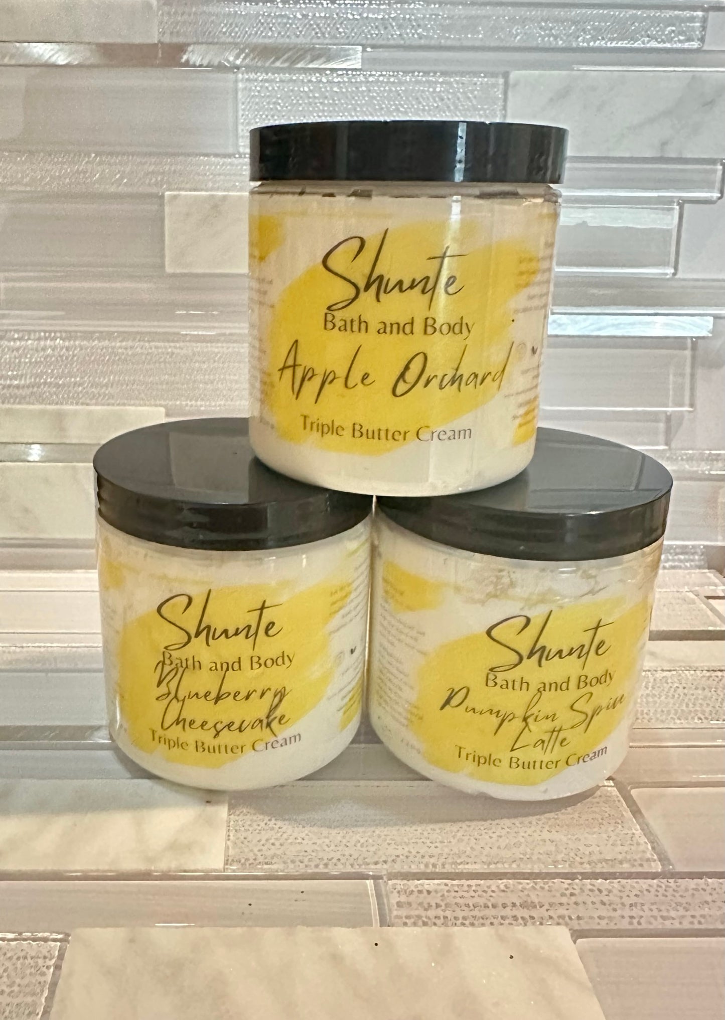 Limited Edition Fall Favorites Triple Butter Body Cream LARGE 8 OZ JAR