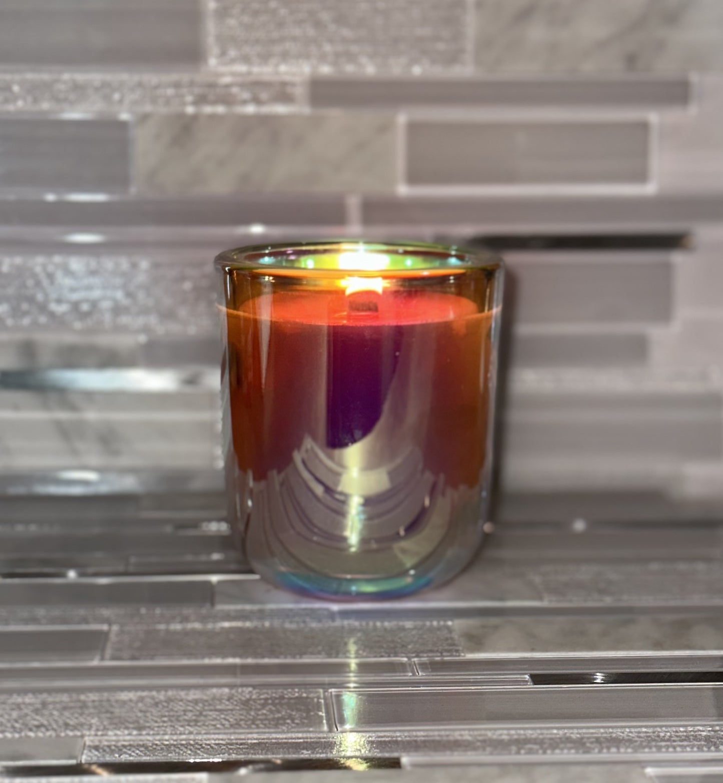 IIRRIDESCENT VESSEL BEESWAX & COCONUT CANDLE
