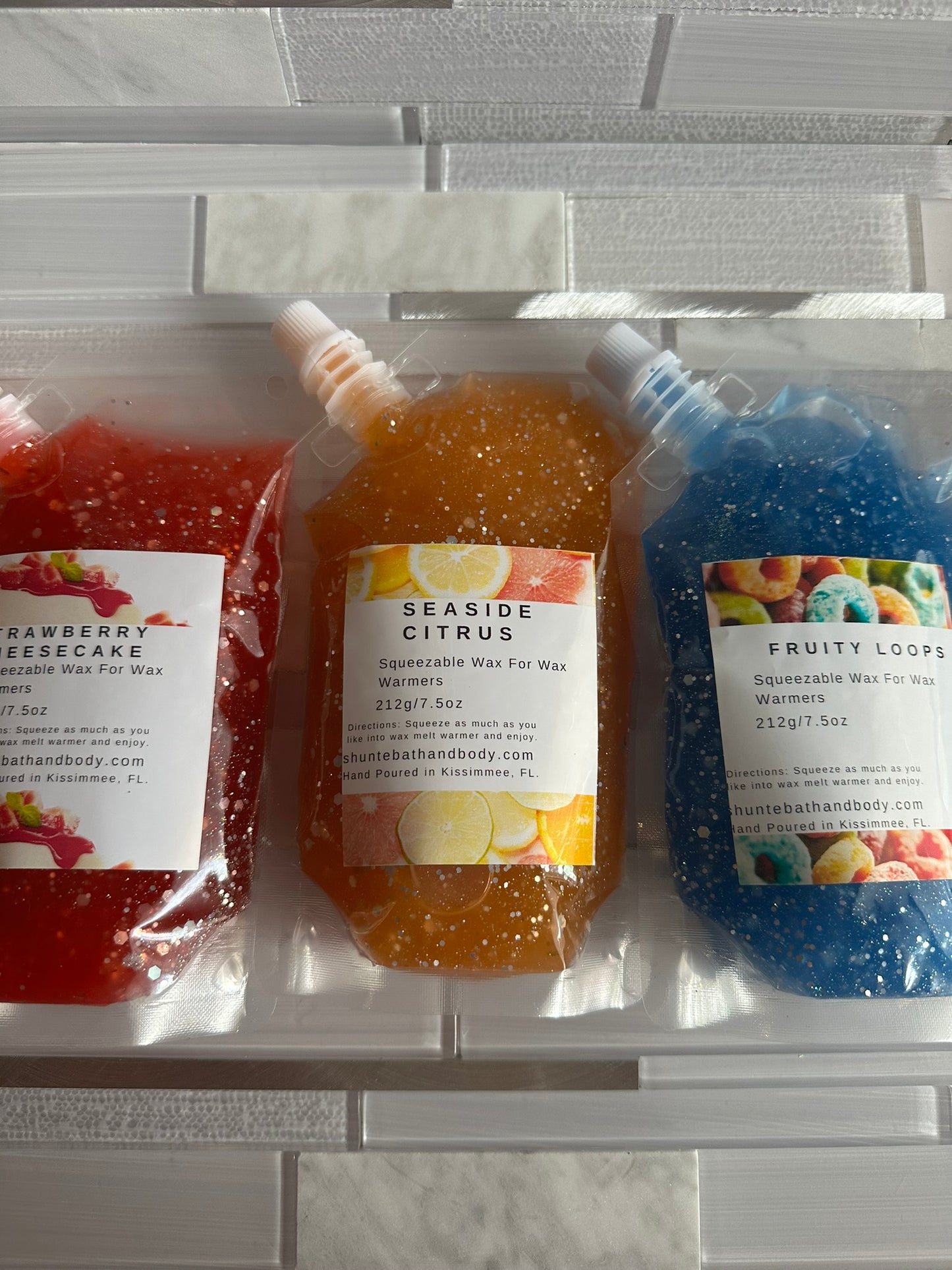 New Highly Fragrant Squeezable Wax Melts