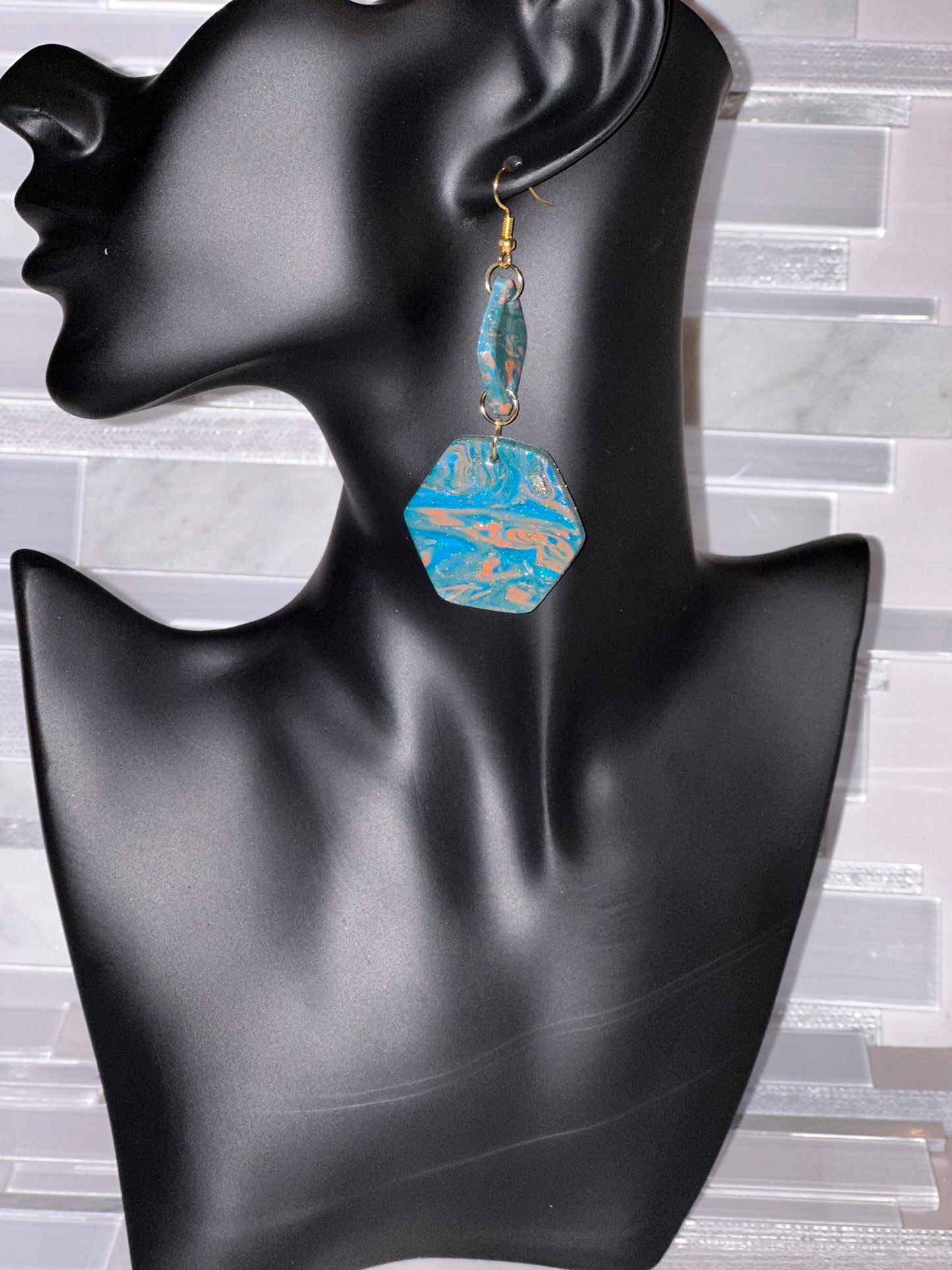 Polymer Clay Earrings- Adria