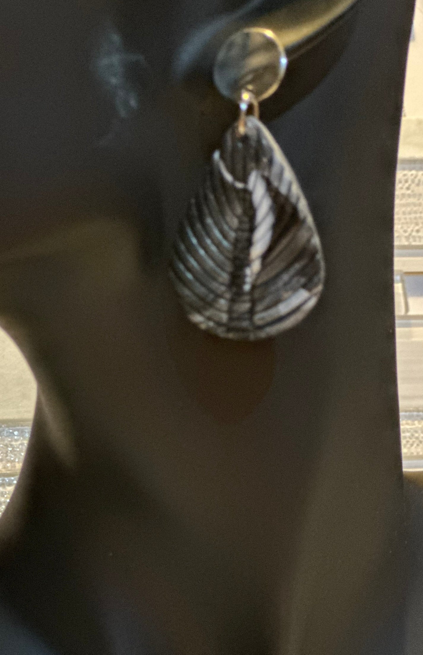 Polymer Clay Earrings- Betty