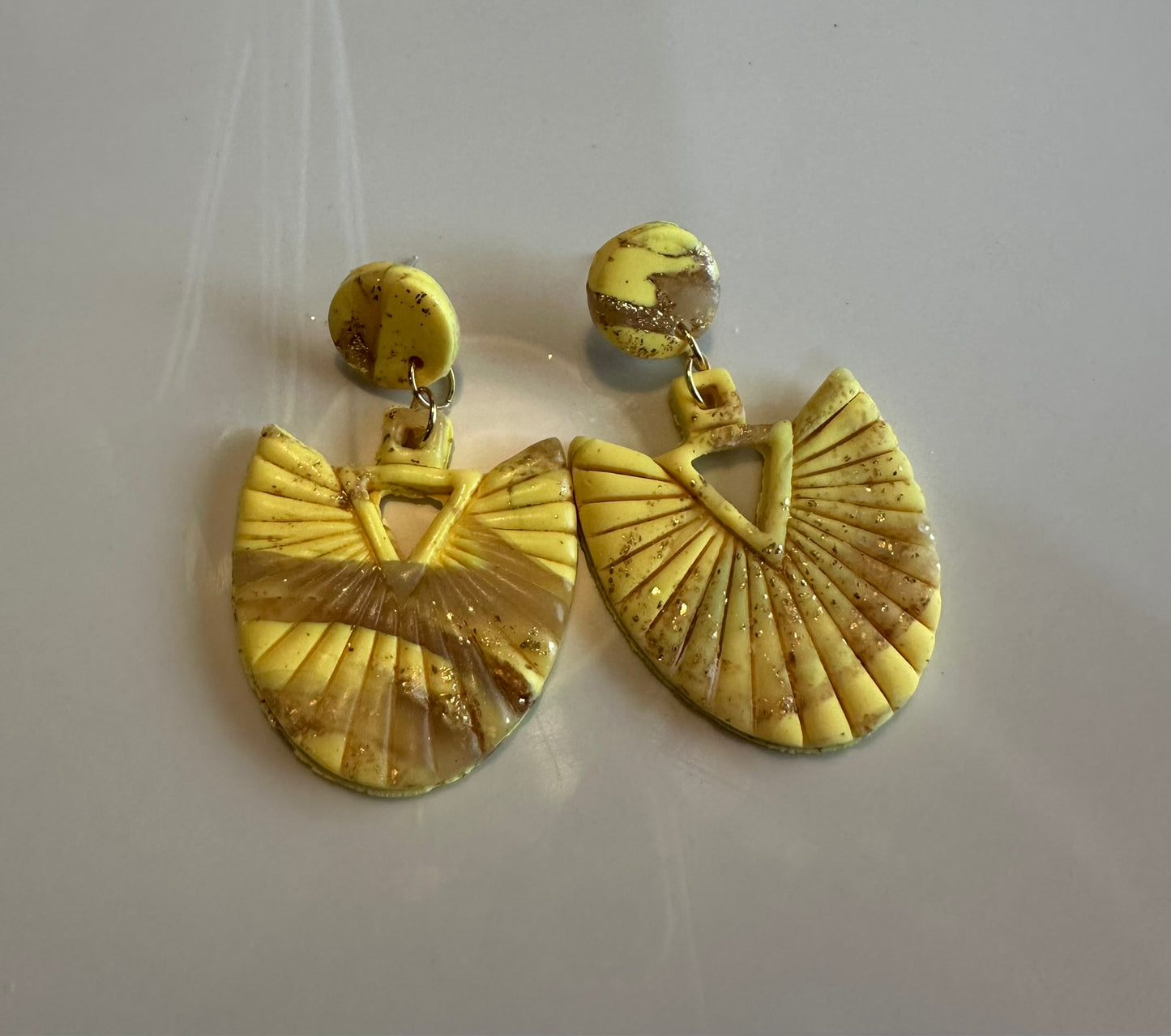 Polymer Clay Earrings- Chaya