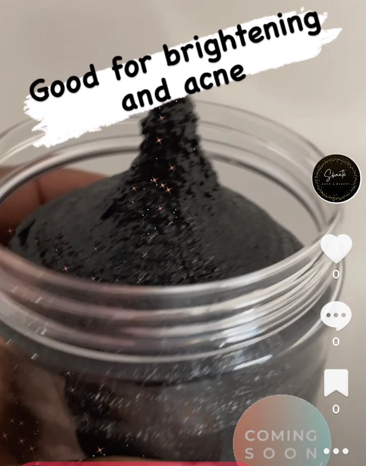 Charcoal Facial Sugar Scrub