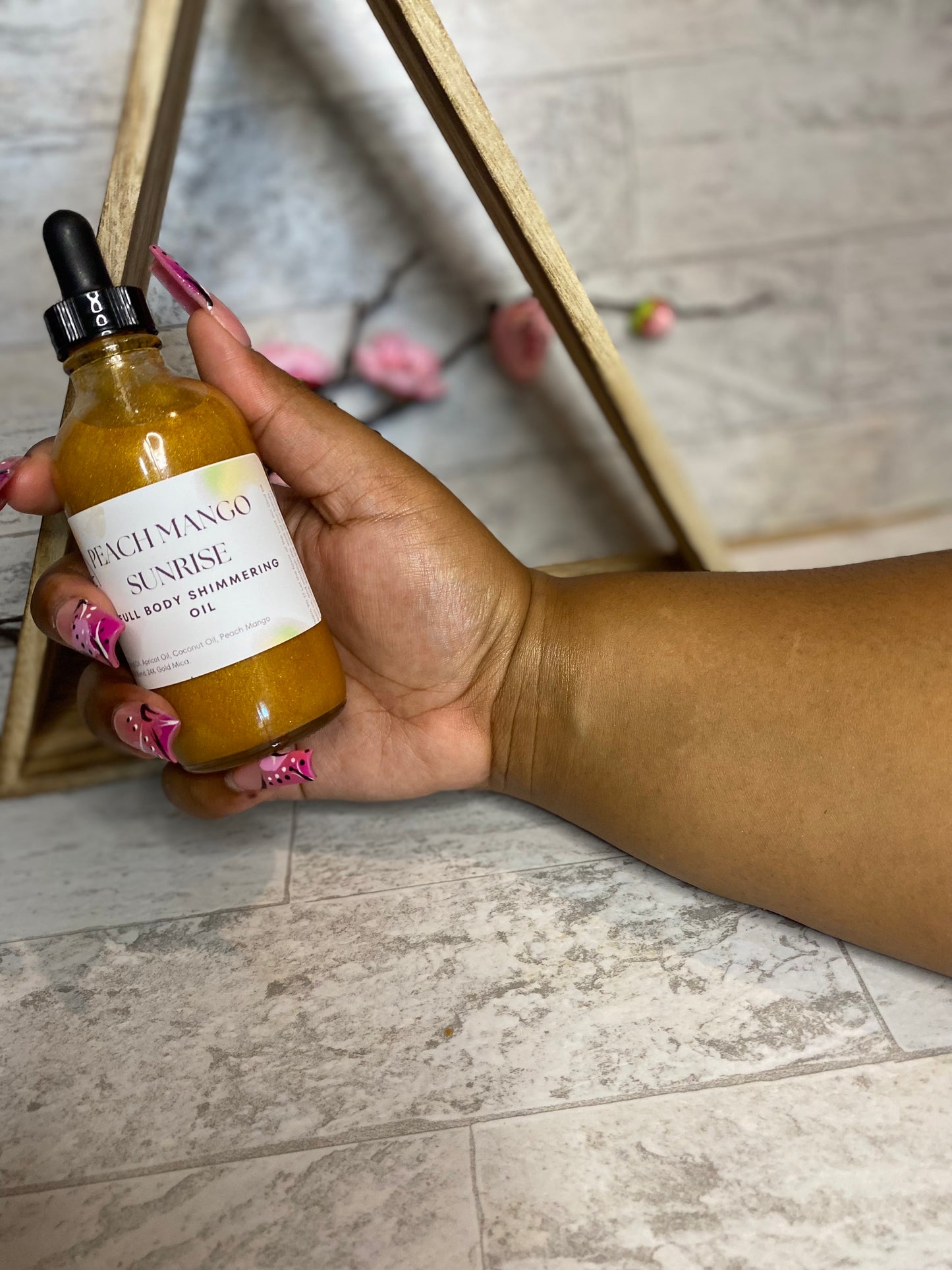 Coconut Mango Full Body Shimmering Oils