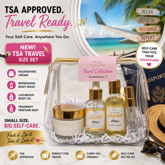 ✈️ TSA Travel Size Self-Care Set ✨