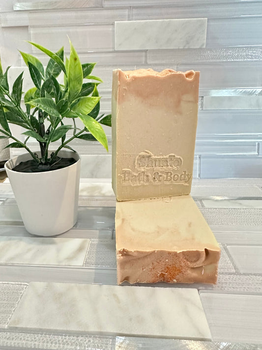 Tennessee Whiskey Bar Soap with Coconut Milk, Kaolin Clay Clay