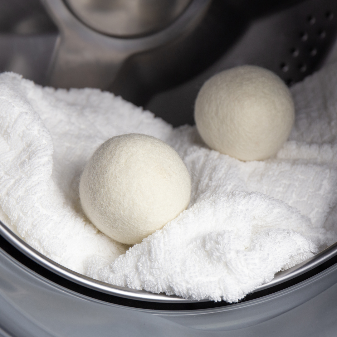 🌸New Wool Laundry Dryer Balls 3PCS Plus Oil🌸