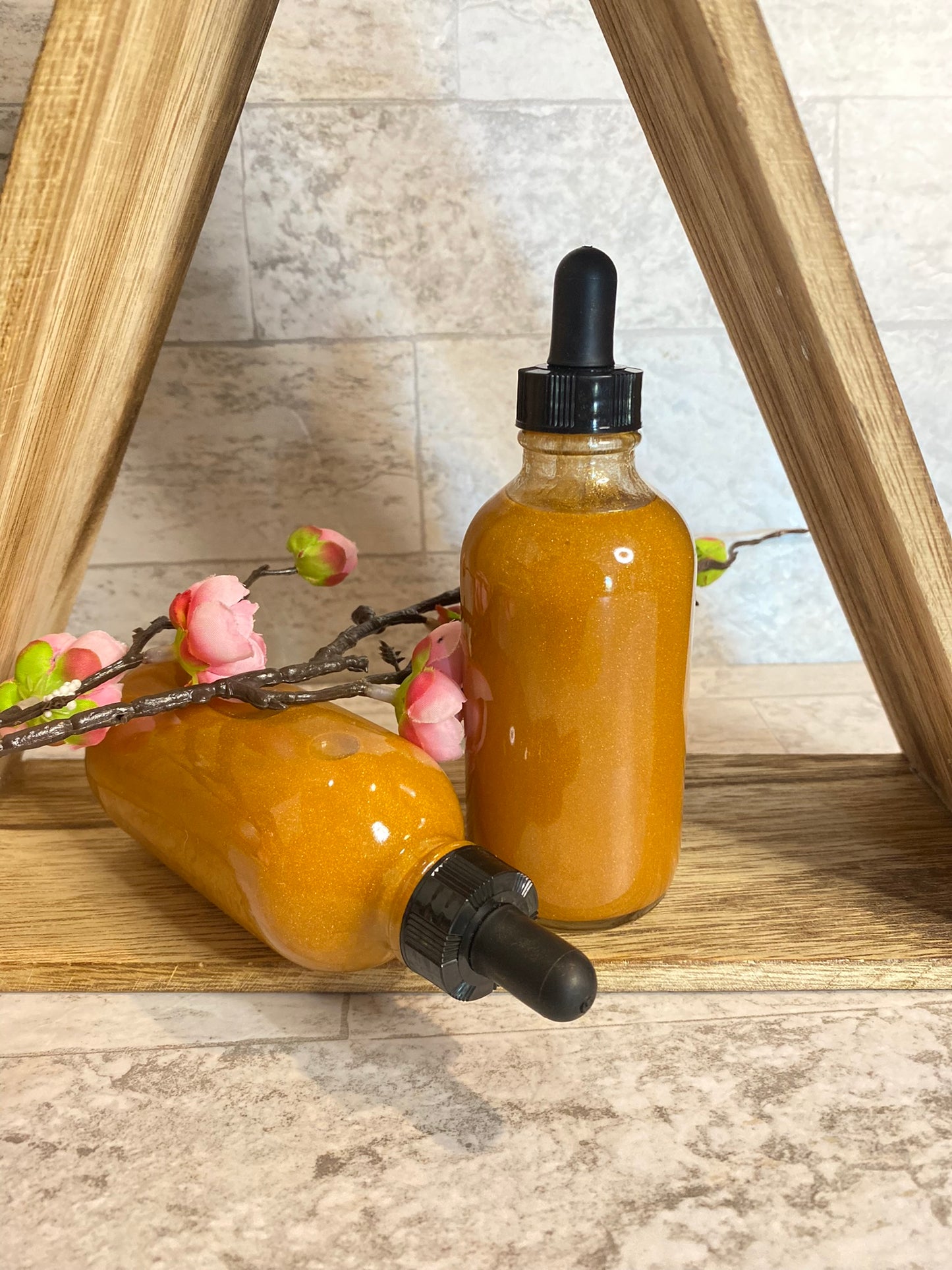 Peach Mango Sunrise Full Body Shimmering Oils